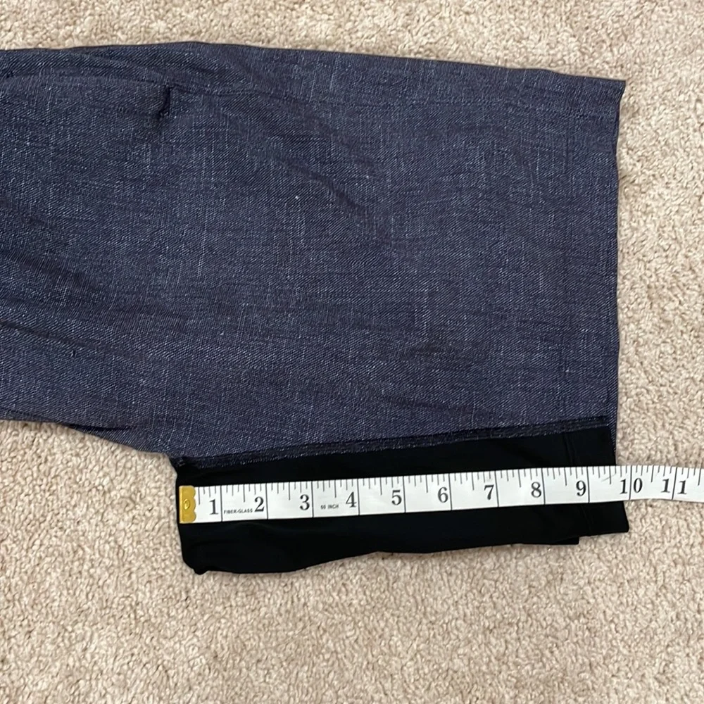Lululemon Dark gray and black mens shorts.